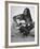 Folk Singer Joan Baez Strumming Her Guitar on the Beach Near Her Home-Ralph Crane-Framed Premium Photographic Print