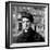 Folk Singer Woody Guthrie in Nyc-null-Framed Premium Photographic Print