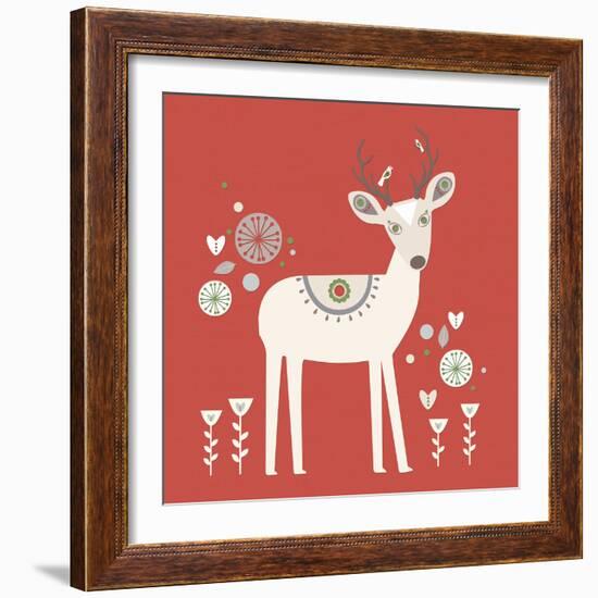 Folk Tales I-Clara Wells-Framed Giclee Print