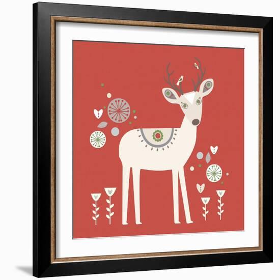 Folk Tales I-Clara Wells-Framed Giclee Print