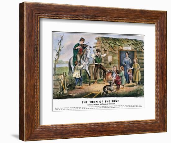 Folk Tradition, 1870-Currier & Ives-Framed Giclee Print