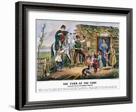 Folk Tradition, 1870-Currier & Ives-Framed Giclee Print