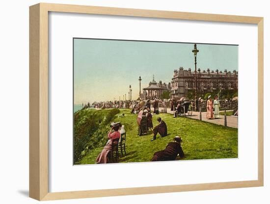 'Folkestone. The Lees', late 19th-early 20th century-Unknown-Framed Giclee Print