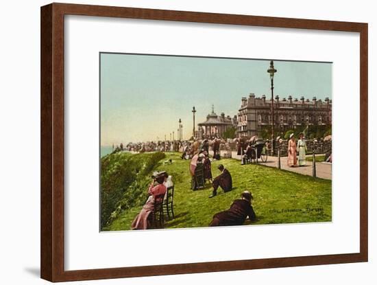 'Folkestone. The Lees', late 19th-early 20th century-Unknown-Framed Giclee Print
