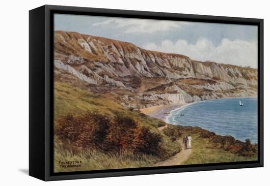 Folkestone, the Warren-Alfred Robert Quinton-Framed Premier Image Canvas