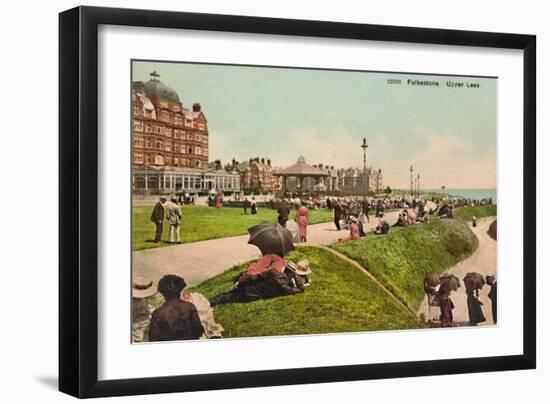 'Folkestone. Upper Lees', late 19th-early 20th century-Unknown-Framed Giclee Print