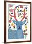 Folklore Deer-Emilie Ramon-Framed Giclee Print