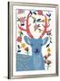 Folklore Deer-Emilie Ramon-Framed Giclee Print