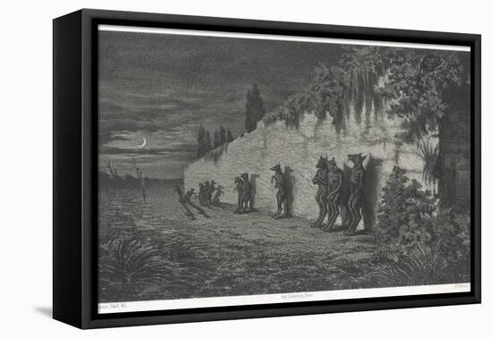 Folklore, Lubins-Maurice Sand-Framed Premier Image Canvas