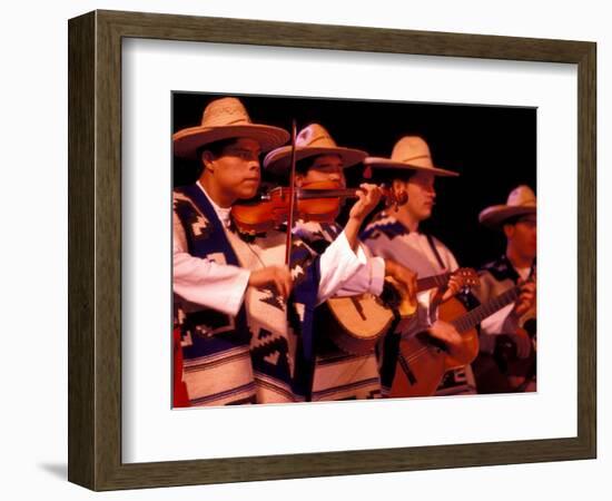 Folkloric Dance Show at the Teatro de Cancun, Mexico-Greg Johnston-Framed Photographic Print