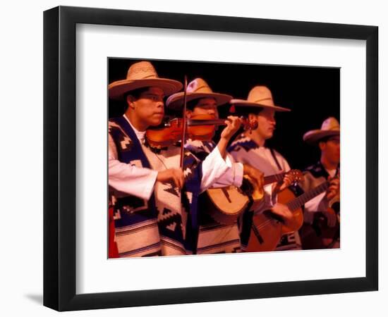 Folkloric Dance Show at the Teatro de Cancun, Mexico-Greg Johnston-Framed Photographic Print