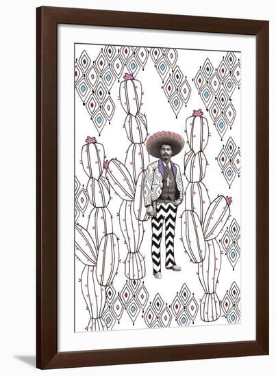 Folklorico Hombre-null-Framed Giclee Print