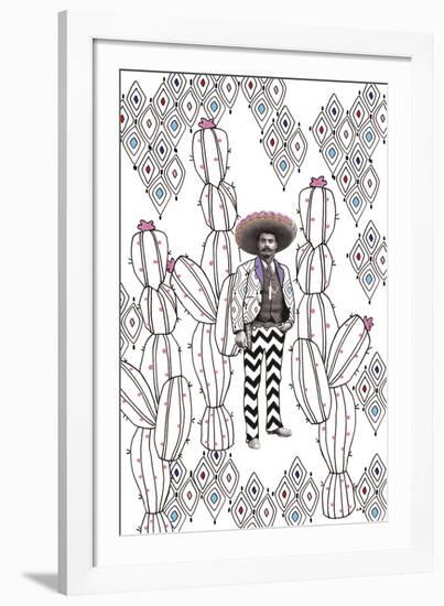 Folklorico Hombre-null-Framed Giclee Print