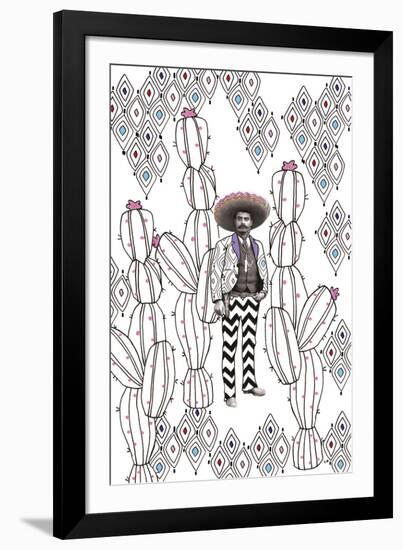 Folklorico Hombre-null-Framed Giclee Print