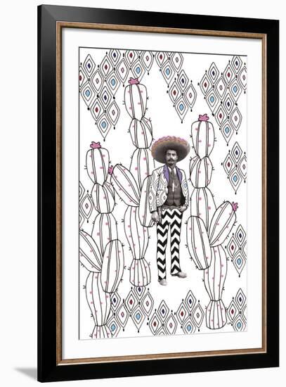 Folklorico Hombre-null-Framed Giclee Print