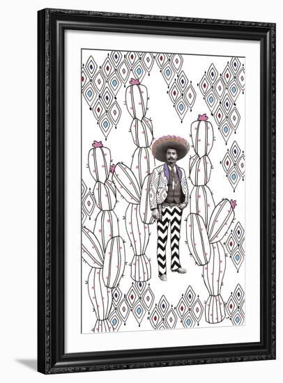 Folklorico Hombre-null-Framed Giclee Print