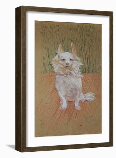 Follette, 1890 (Oil on Cardboard)-Henri de Toulouse-Lautrec-Framed Giclee Print