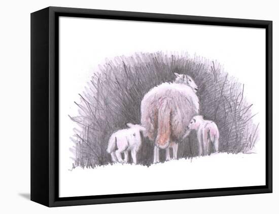 Follow, 2016-Helen White-Framed Premier Image Canvas