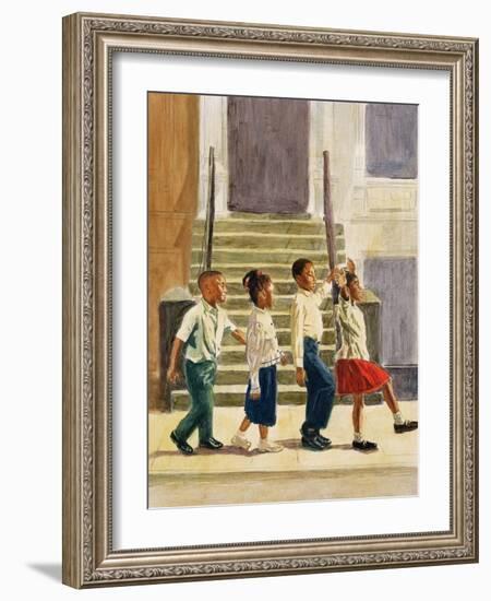 Follow Me, 1995-Colin Bootman-Framed Giclee Print