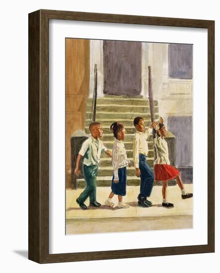 Follow Me, 1995-Colin Bootman-Framed Giclee Print