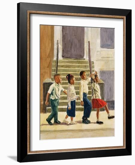 Follow Me, 1995-Colin Bootman-Framed Giclee Print