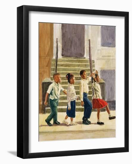 Follow Me, 1995-Colin Bootman-Framed Giclee Print