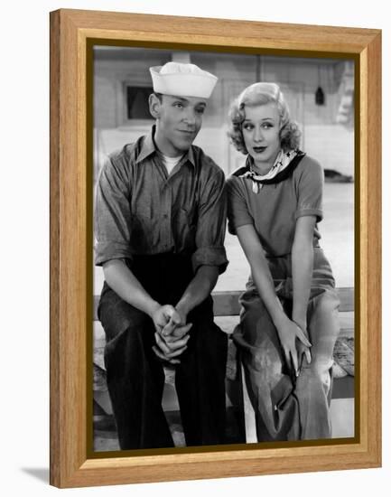 Follow The Fleet, Fred Astaire, Ginger Rogers, 1936-null-Framed Stretched Canvas