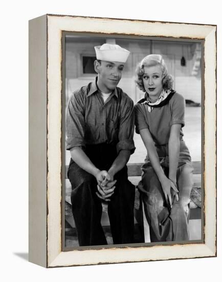 Follow The Fleet, Fred Astaire, Ginger Rogers, 1936-null-Framed Stretched Canvas