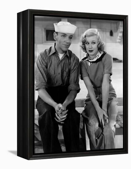 Follow The Fleet, Fred Astaire, Ginger Rogers, 1936-null-Framed Stretched Canvas