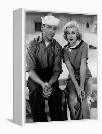 Follow The Fleet, Fred Astaire, Ginger Rogers, 1936-null-Framed Stretched Canvas