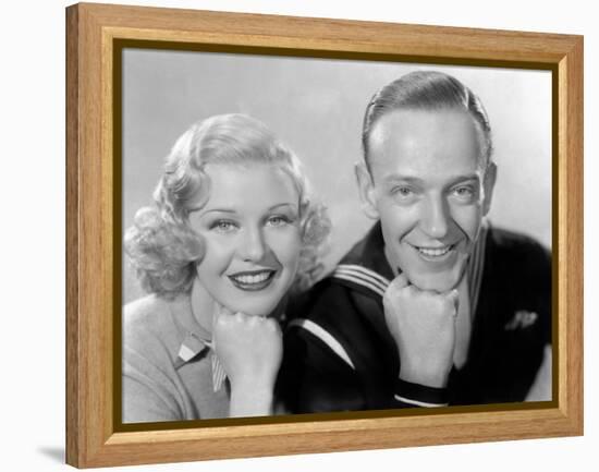 Follow The Fleet, Ginger Rogers, Fred Astaire, 1936-null-Framed Stretched Canvas