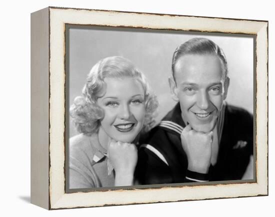 Follow The Fleet, Ginger Rogers, Fred Astaire, 1936-null-Framed Stretched Canvas