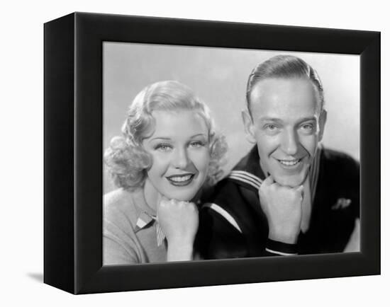 Follow The Fleet, Ginger Rogers, Fred Astaire, 1936-null-Framed Stretched Canvas