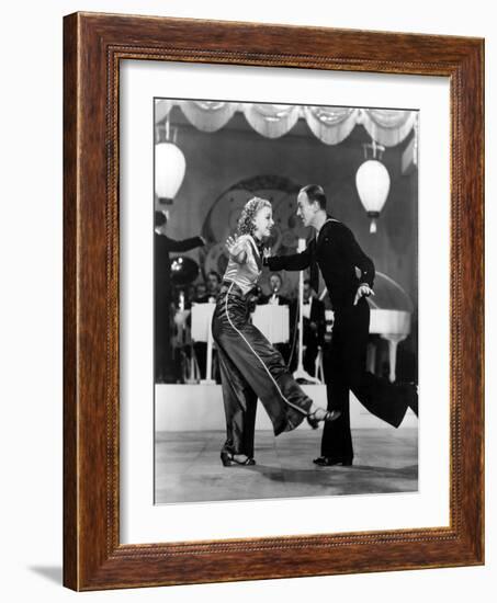 Follow The Fleet, Ginger Rogers, Fred Astaire, 1936-null-Framed Photo