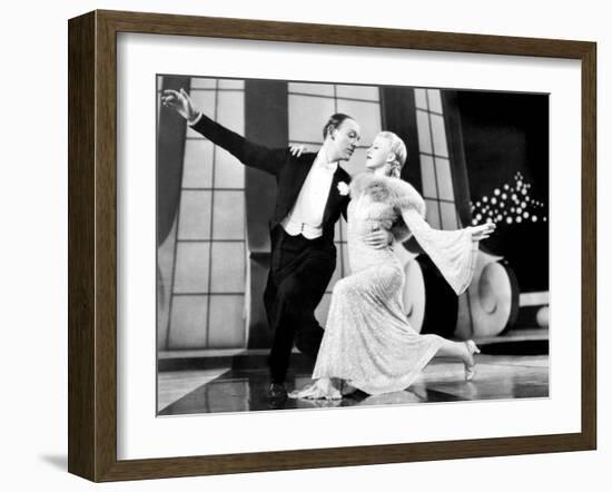 Follow the Fleet, L-R: Fred Astaire, Ginger Rogers, 1936-null-Framed Photo