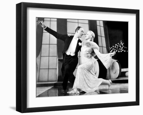 Follow the Fleet, L-R: Fred Astaire, Ginger Rogers, 1936-null-Framed Photo