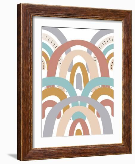 Follow the Rainbow 1-Kimberly Allen-Framed Art Print