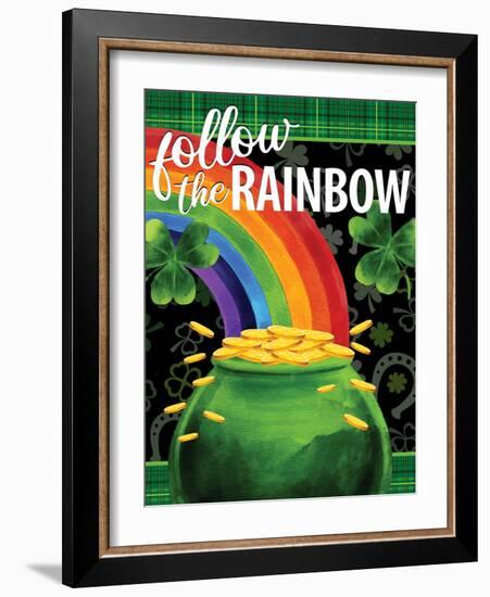 Follow the Rainbow-Kimberly Allen-Framed Art Print