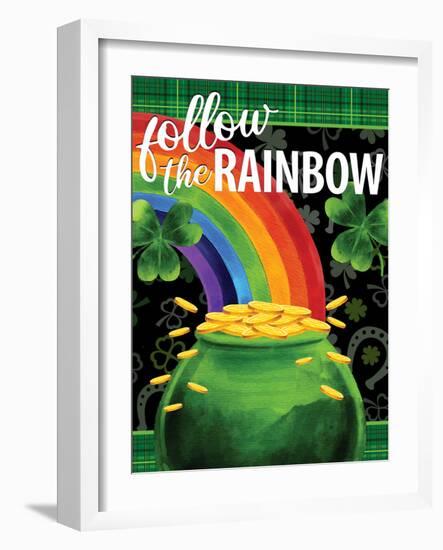 Follow the Rainbow-Kimberly Allen-Framed Art Print