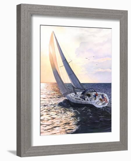 Follow the Sun-Scott Westmoreland-Framed Art Print