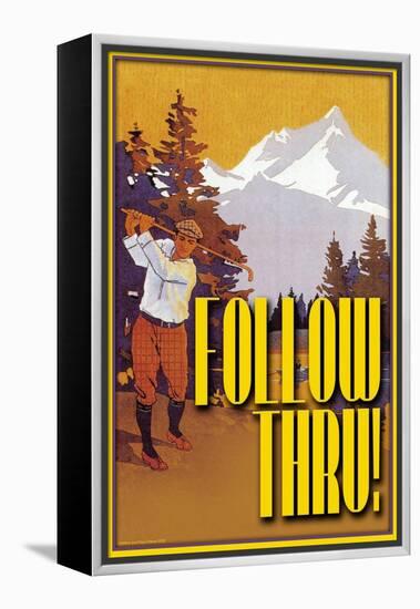 Follow Through-null-Framed Stretched Canvas