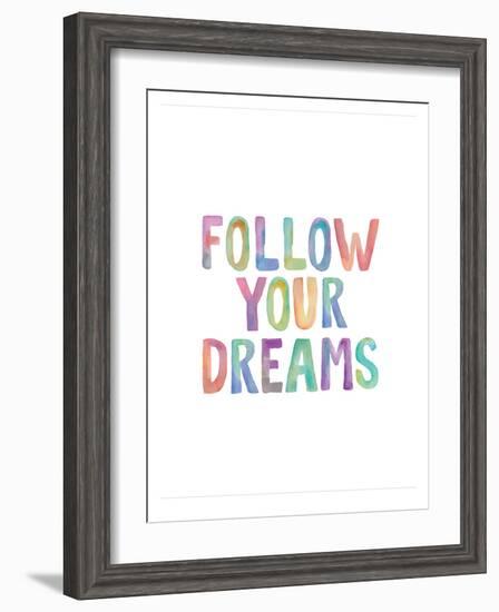 Follow Your Dreams-Brett Wilson-Framed Art Print