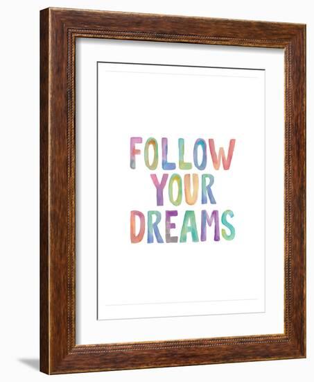 Follow Your Dreams-Brett Wilson-Framed Art Print