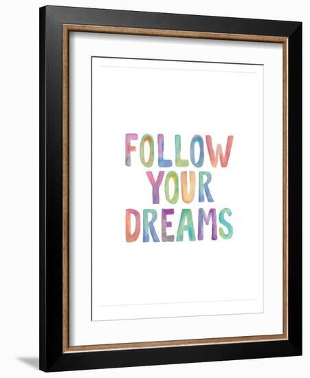 Follow Your Dreams-Brett Wilson-Framed Art Print