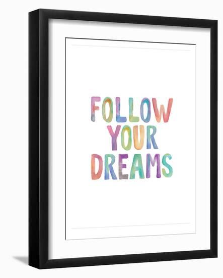 Follow Your Dreams-Brett Wilson-Framed Art Print