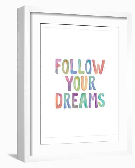 Follow Your Dreams-Brett Wilson-Framed Art Print