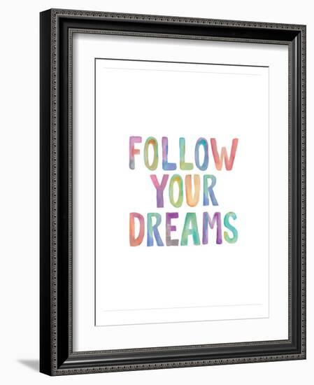 Follow Your Dreams-Brett Wilson-Framed Art Print