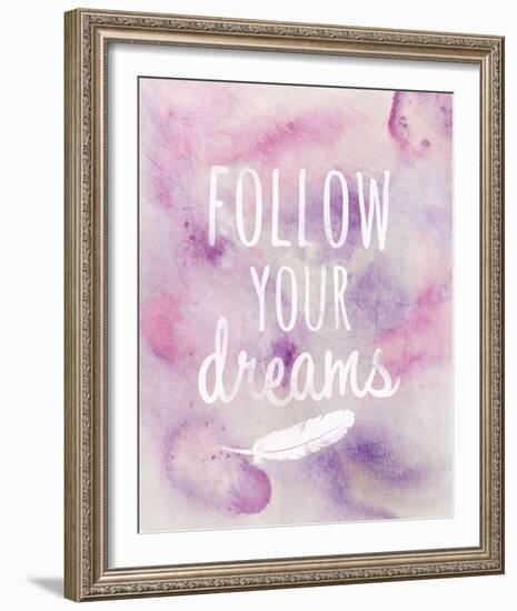 Follow Your Dreams-Lottie Fontaine-Framed Giclee Print