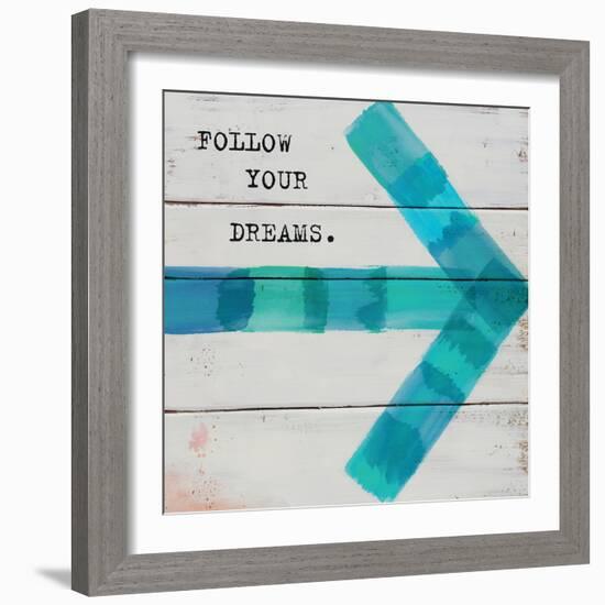 Follow Your Dreams-Mimi Marie-Framed Art Print