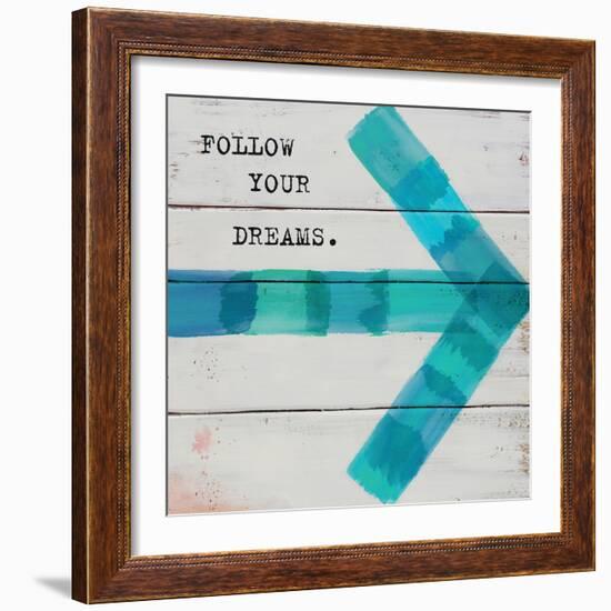 Follow Your Dreams-Mimi Marie-Framed Art Print